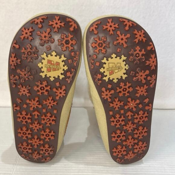 Merrell Boots Women 7.5 Spirit Tibet High Timber Winter Snow Boot J20032 Beige - Picture 6 of 8